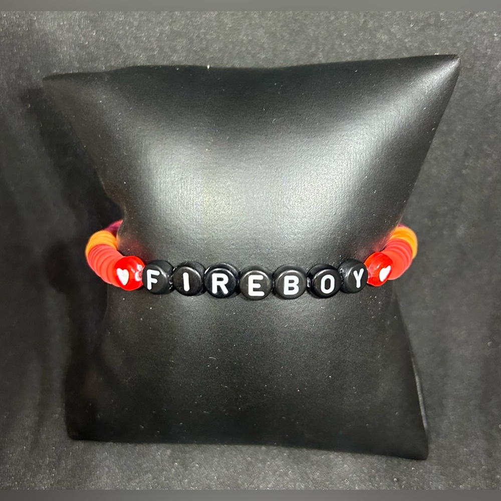 Fireboy (Elemental) Heishi Bracelet